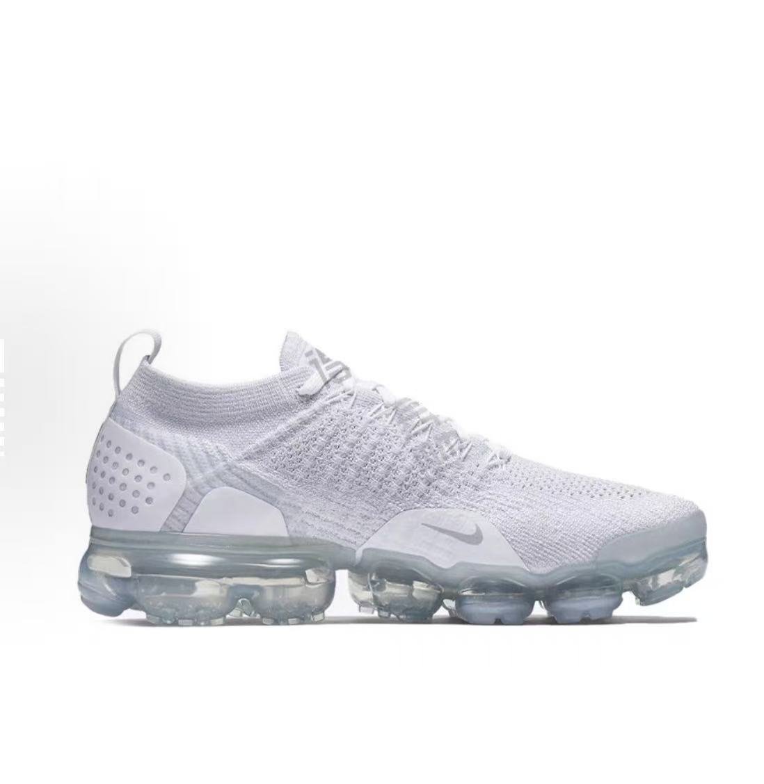 Nike Air VaporMax Flyknit 2  White Pure Platinum  942842-100 - Image 2