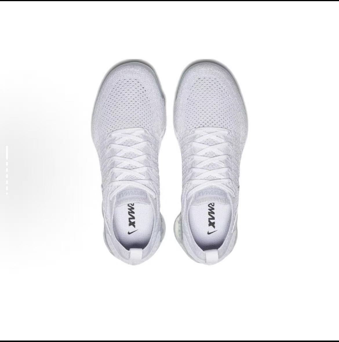 Nike Air VaporMax Flyknit 2  White Pure Platinum  942842-100 - Image 4