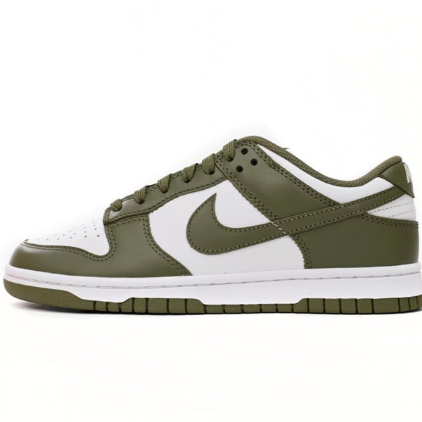 Nike Dunk Low White Scattered olive Green DD1503-200