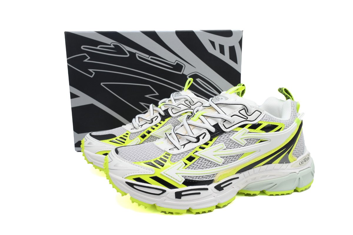OFF-WHITE Out Of  Fluorescent Green OMIA295F24 FAB00 10011 - Image 2