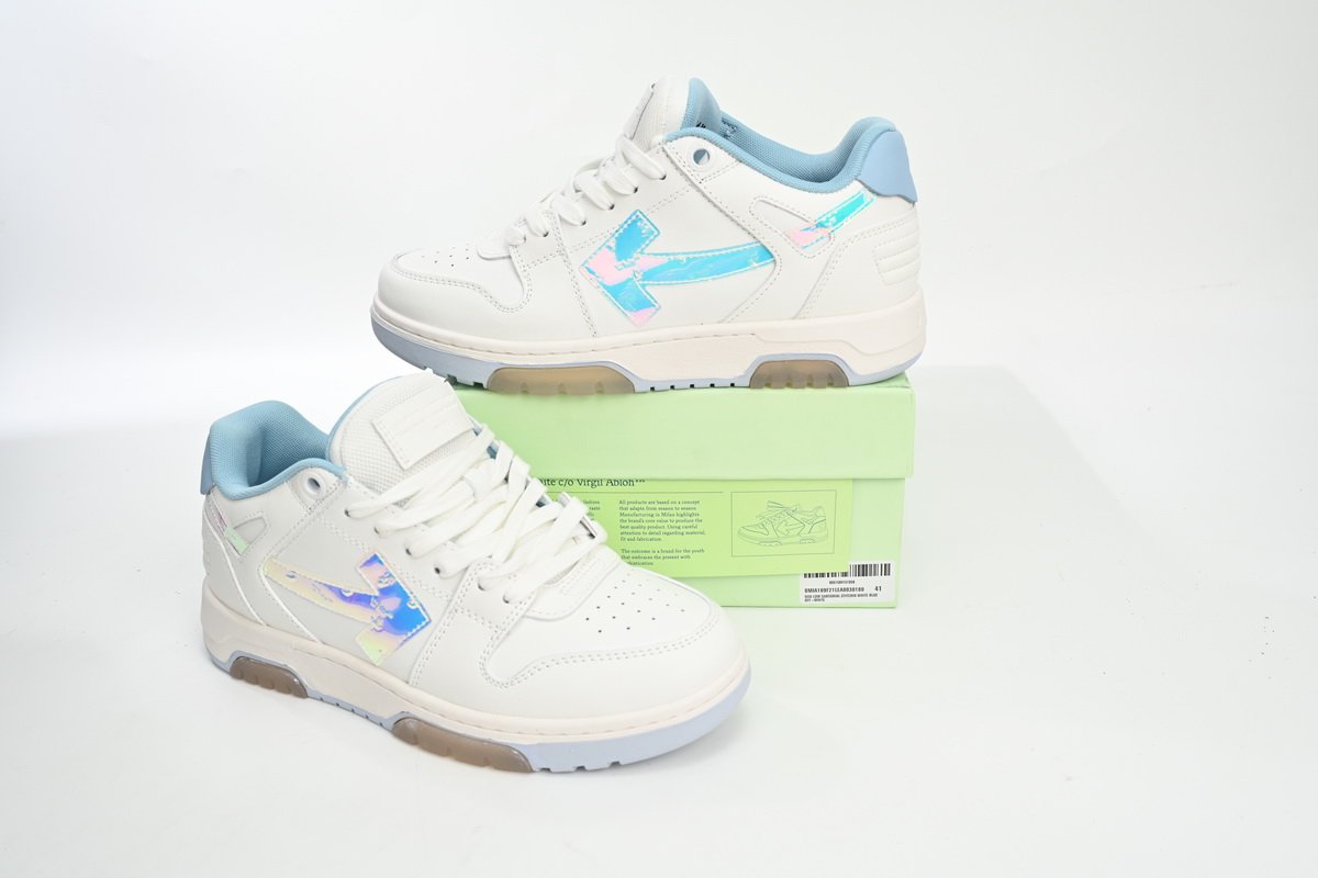 OFF-WHITE Out Of Blue White Blue Discoloration - Image 3