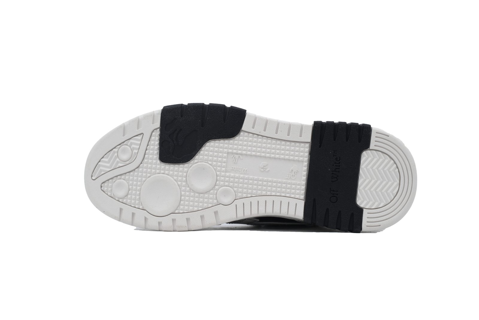 OFF-WHITE Out Of Office White White Gray Black OMIA189S 24LEA004 1001 - Image 5