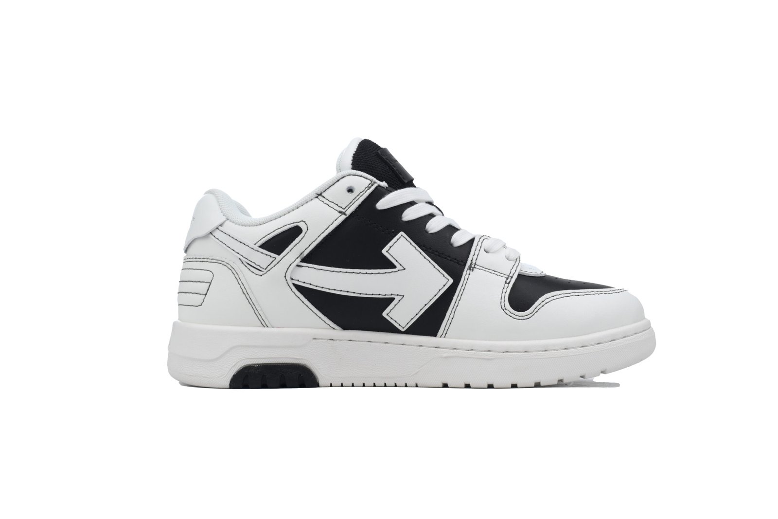OFF-WHITE Out Of Office White White Gray Black OMIA189S 24LEA004 1001 - Image 6
