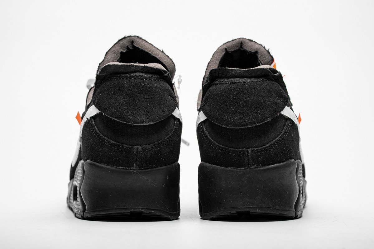 Off-White x Nike Air Max 90 “All Black” AA7293-001 - Image 5