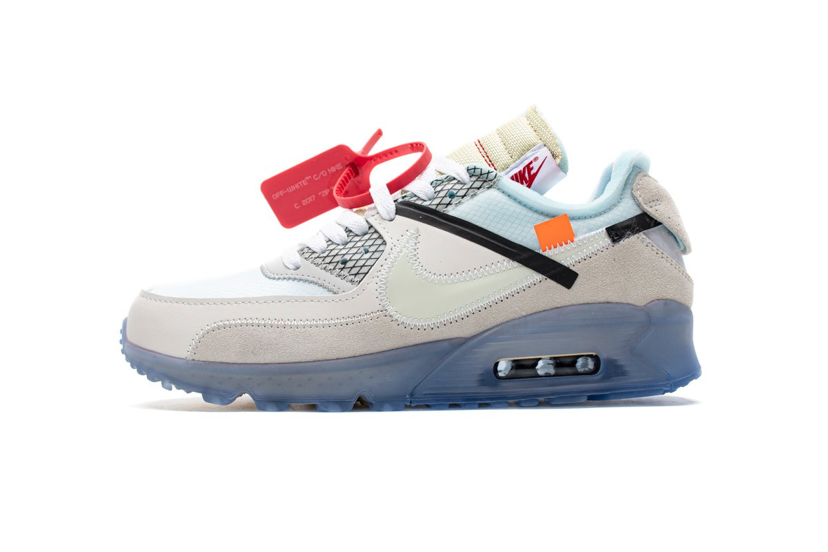 off_white_x_nike_air_max_90__all_white__aa7293_100__178E88960C812 Off-White x Nike Air Max 90 “All White” AA7293-100 - Image 1