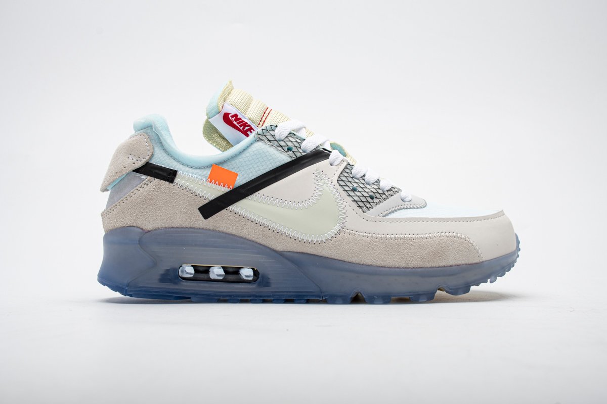 Off-White x Nike Air Max 90 “All White” AA7293-100 - Image 3