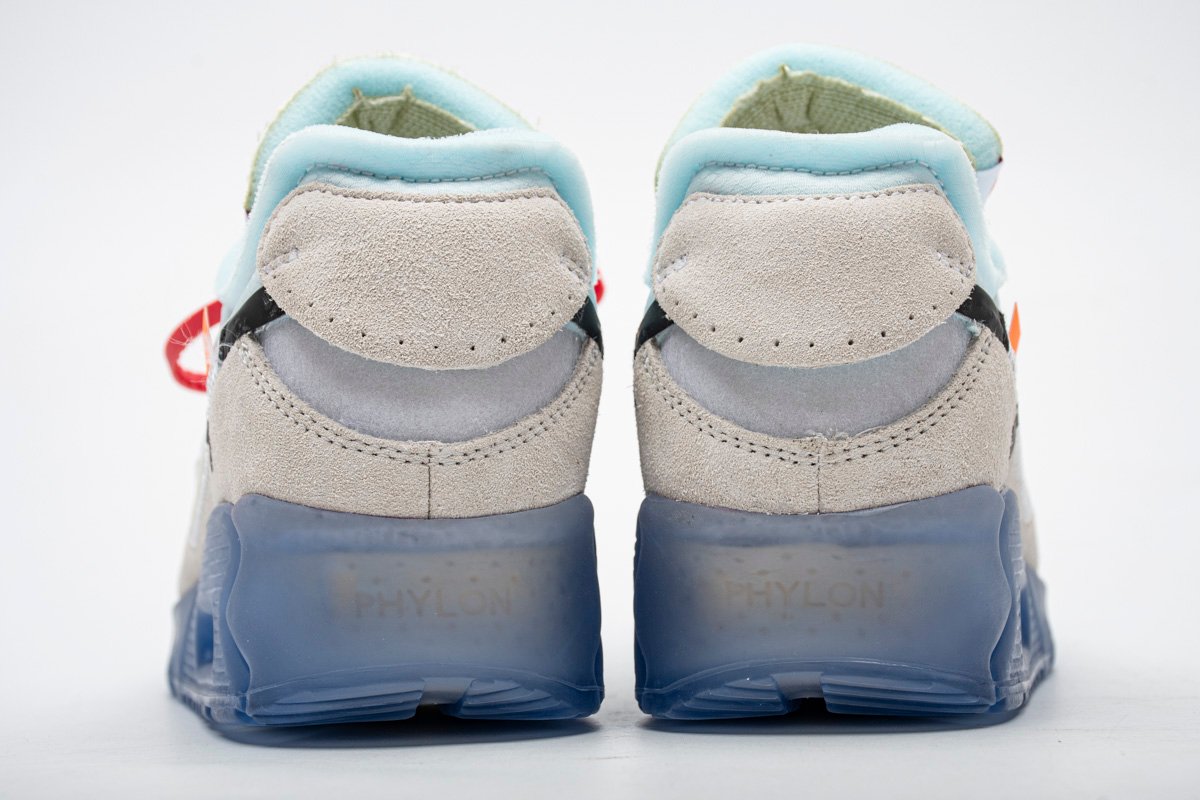 Off-White x Nike Air Max 90 “All White” AA7293-100 - Image 5