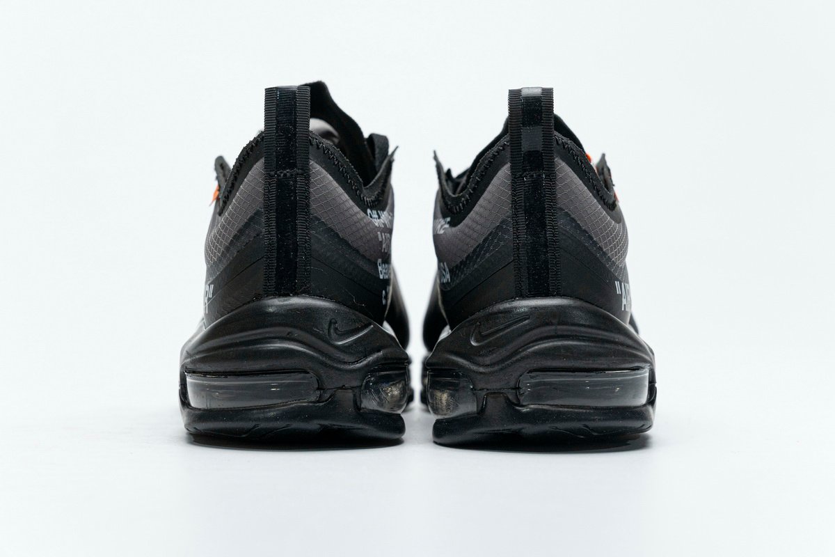 Off-White x Nike Air Max 97 All Black AJ4585-00 - Image 3