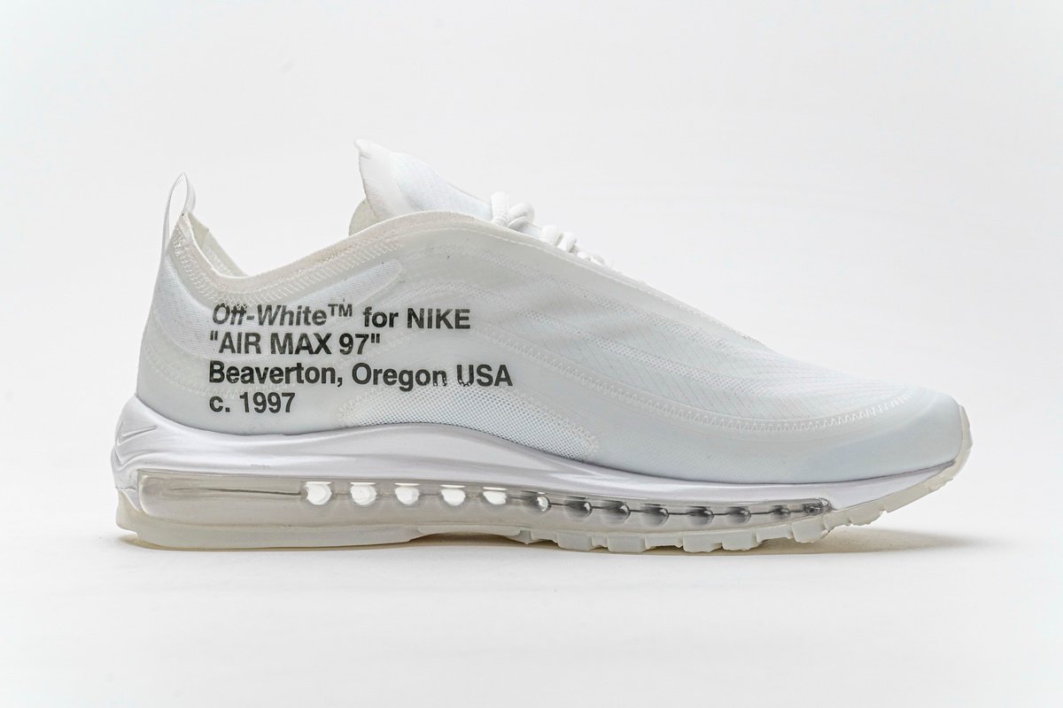 Off-White x Nike Air Max 97 All White AJ4585-100 - Image 3