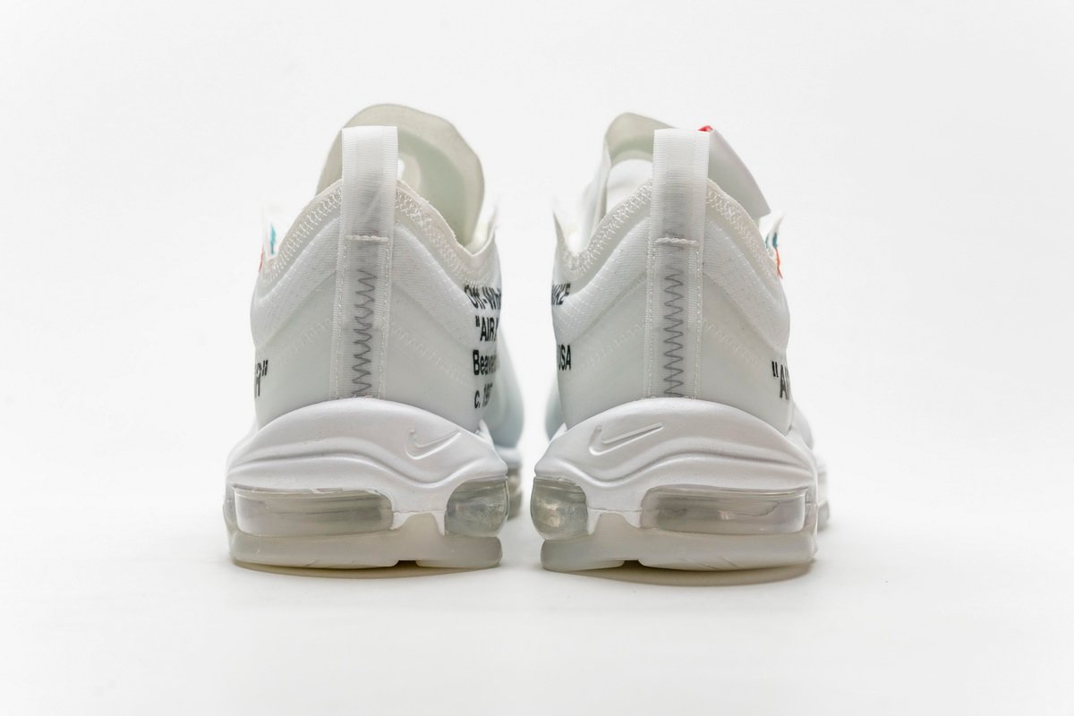 Off-White x Nike Air Max 97 All White AJ4585-100 - Image 6