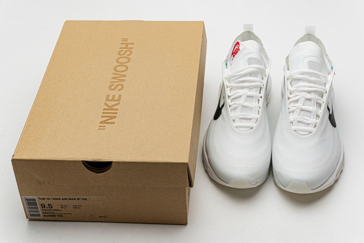 Off-White x Nike Air Max 97 All White AJ4585-100 - Image 2
