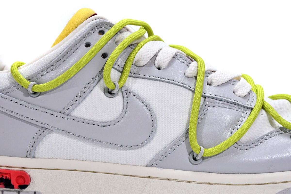 OFF WHITE x Nike Dunk SB Low The 50 NO.08 DM1602-106 - Image 9