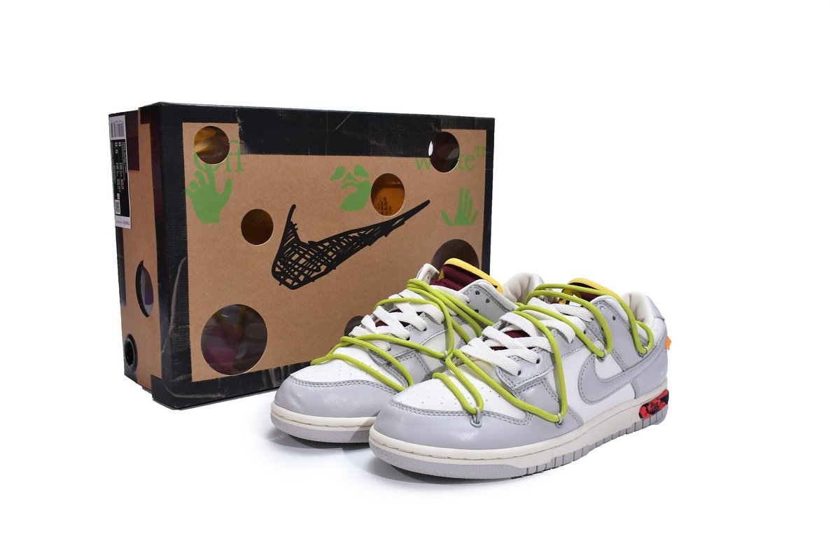 OFF WHITE x Nike Dunk SB Low The 50 NO.08 DM1602-106 - Image 2