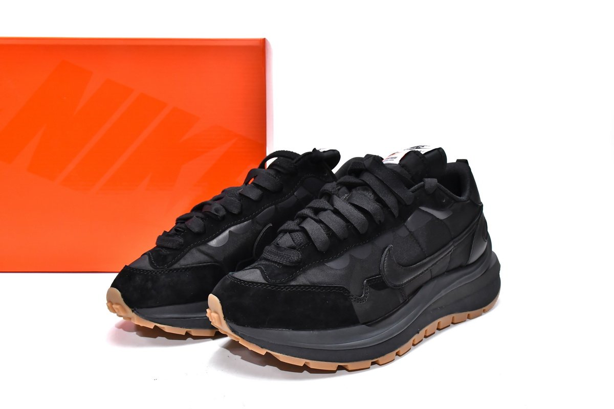 Sacai x Nike Vaporfly Black and Gum DD1875-001 - Image 2