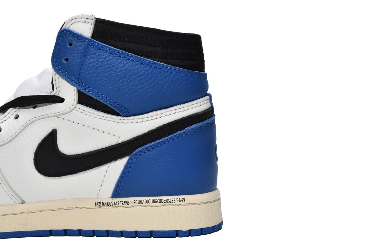 Fragment x Travis Scott x Air Jordan 1  High OG  DH3227-105  (Top Quality) - Image 9