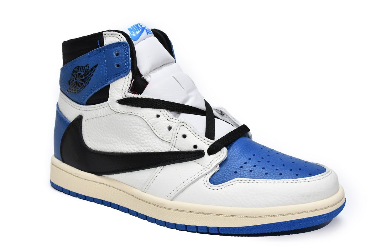 Fragment x Travis Scott x Air Jordan 1  High OG  DH3227-105  (Top Quality) - Image 8