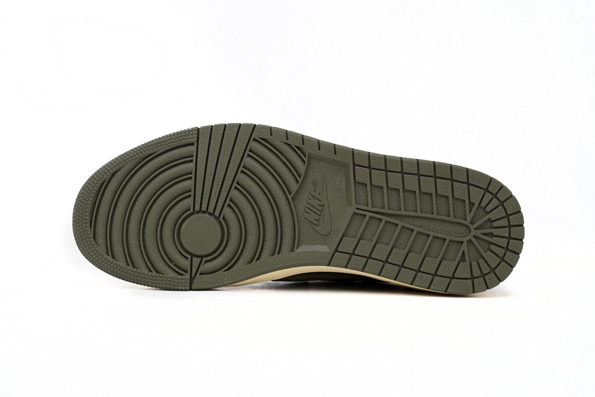 Travis Scott x Air Jordan 1 Low Green Barb CQ4277-200 - Image 6